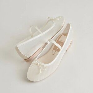 Dolce Vita Cadel Ballet Flats - Ivory Mesh